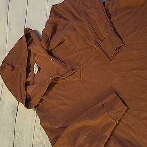 LIKE NEW Athleta Waffle Knit Hoodie